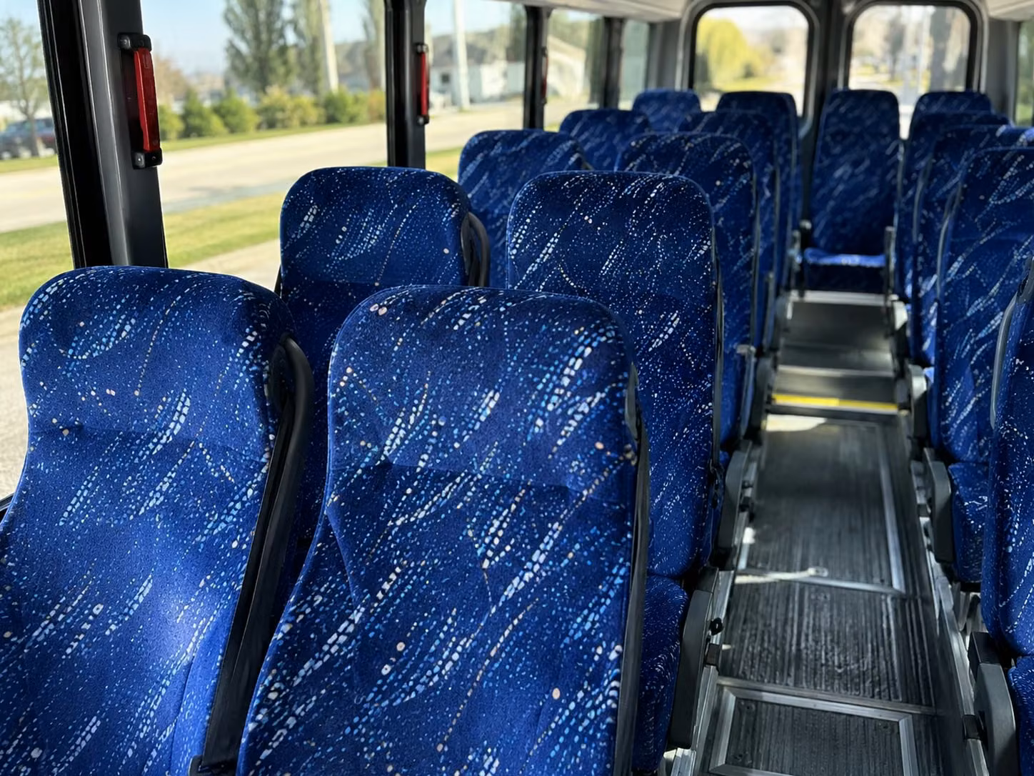 20 passenger minibus interior