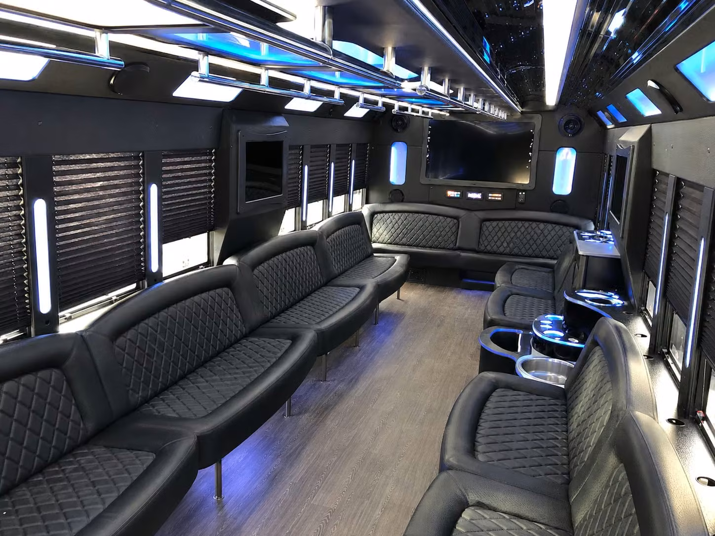 bridal party buses and getting ready transportation in league city