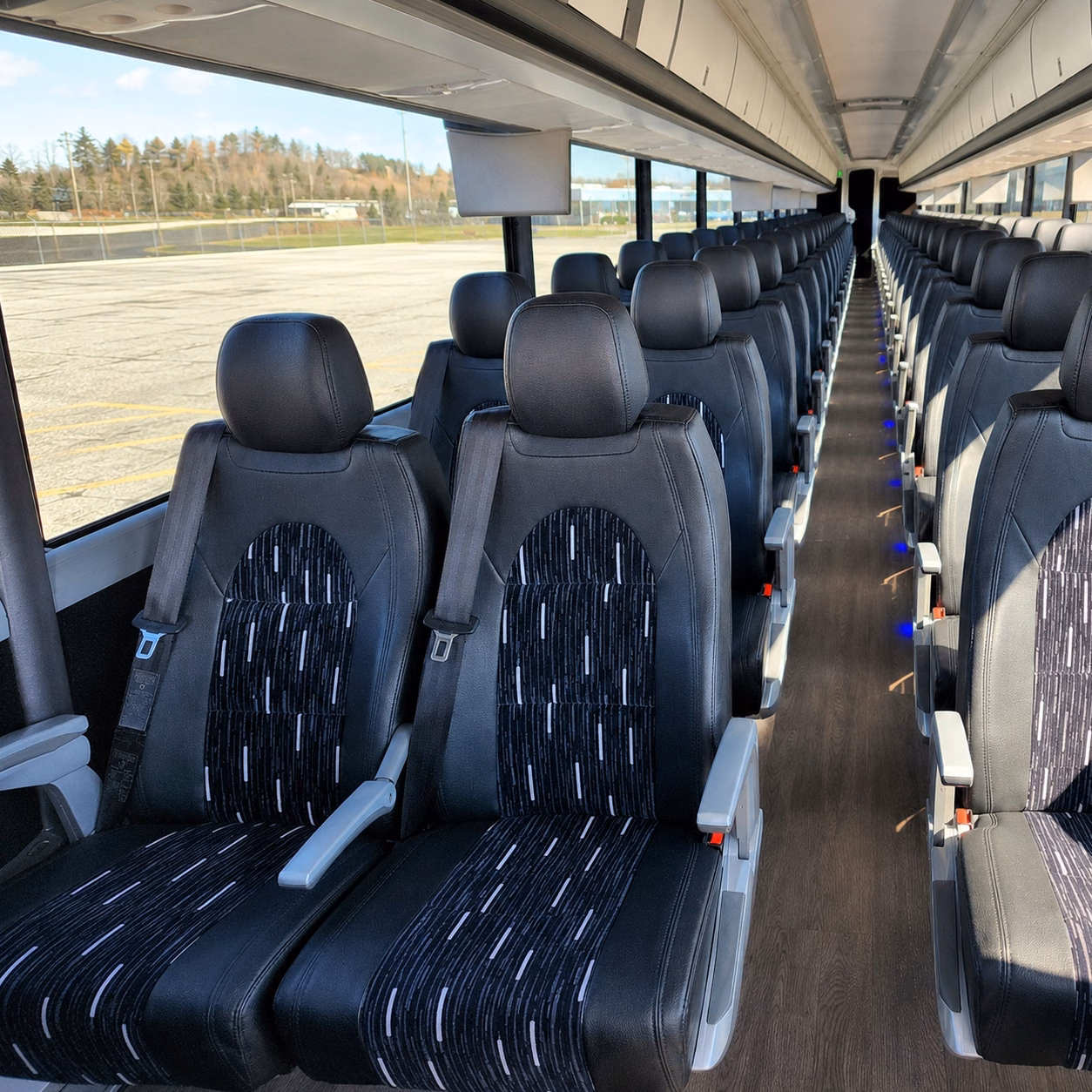 bus type changes the price of a charter bus rental in league city texas