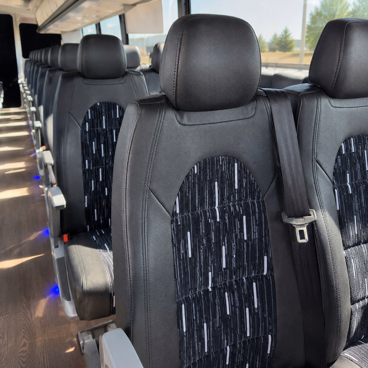 day of the week changes what a charter bus costs in league city texas