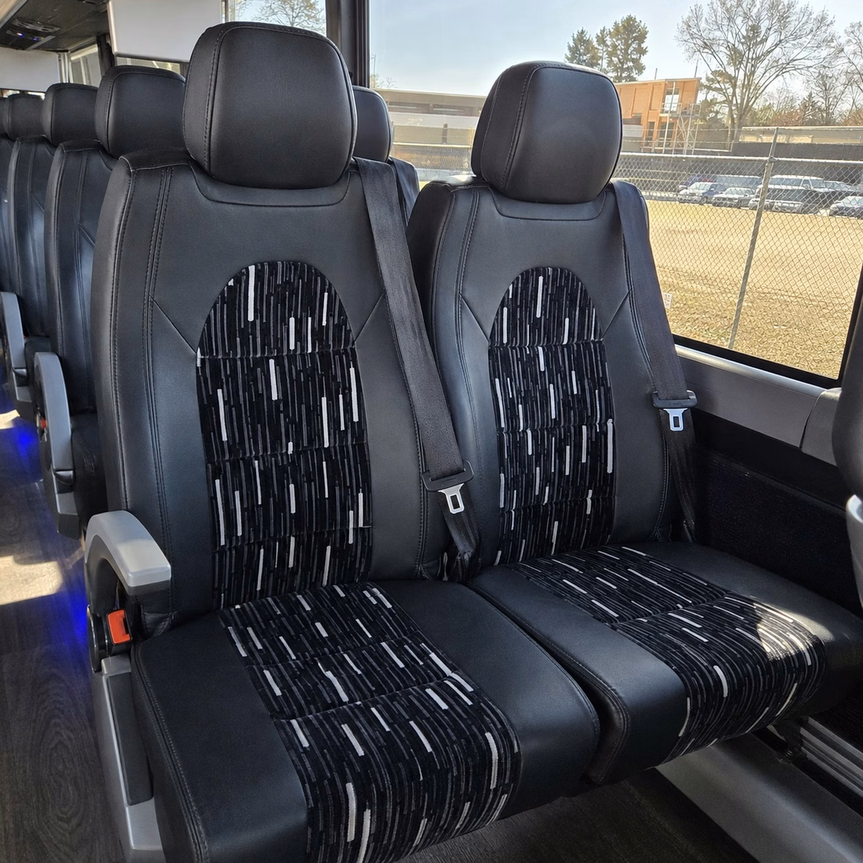 league city charter bus rental inside