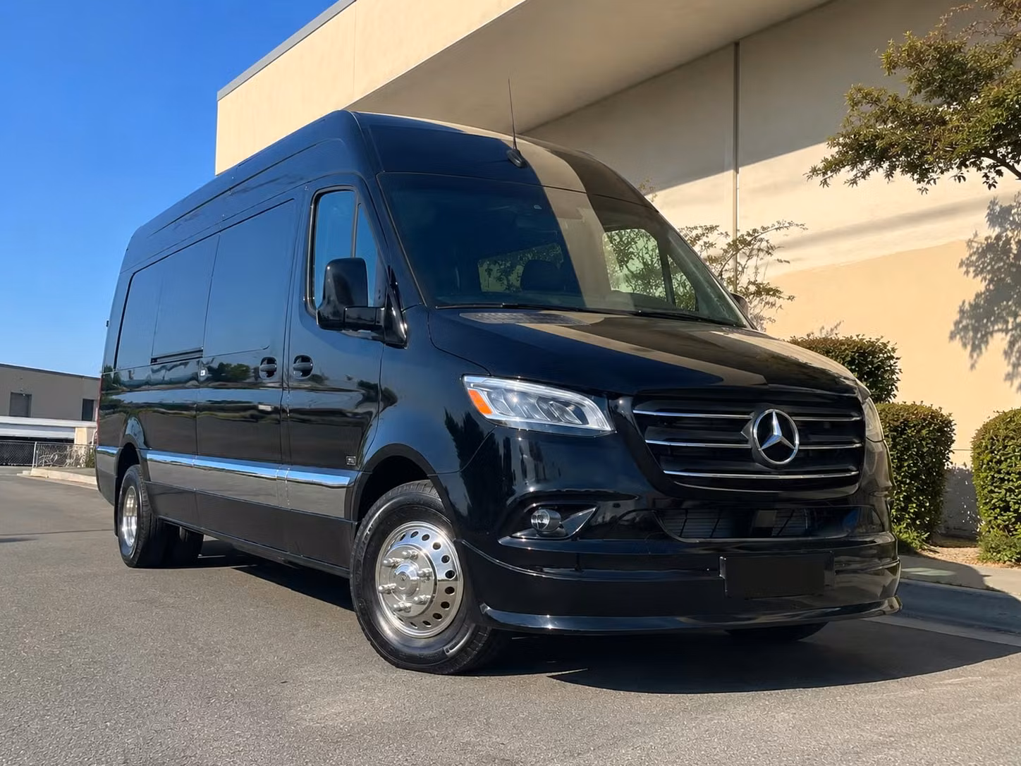 sprinter van with driver